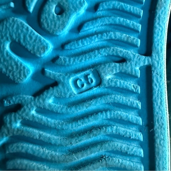 Native Blue Perforated Slip-On Shoes - Picture 6 of 8